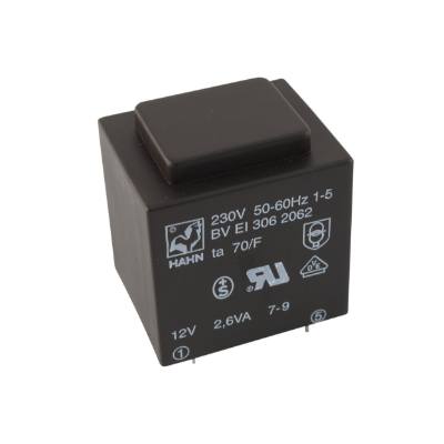 Transformateur De Puissance HAHN BV EI 306 3365 Compatible - 230V à 12V 3VA - Neuf